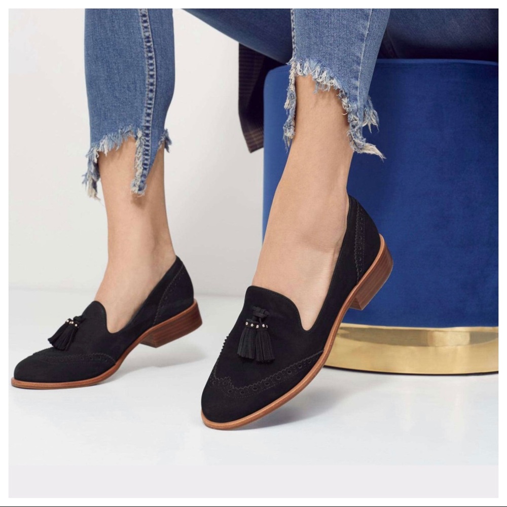 Black Suede Loafers